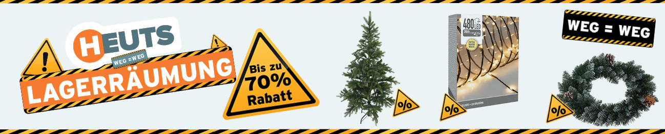 Weihnachtsausverkauf