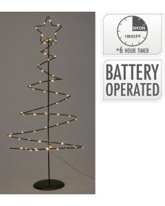 Decoratieve Kerstboom 65 cm LED Warm Wit