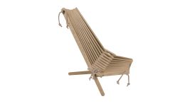 Ecochair 120 Sand - Kiefernholz