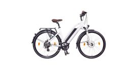 NCM Milano+ Elektro-Trekkingbike 28 Zoll 25km/h weiß
