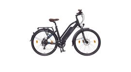 NCM Milano+ Elektro-Trekkingbike 28 Zoll 25km/h schwarz