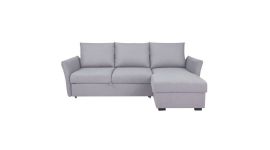 Porto Schlafsofa für 2 Personen Hellgrau - Pure Garden & Living